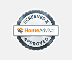 DSK Roofing received Screened & Approved homeadvisor badge